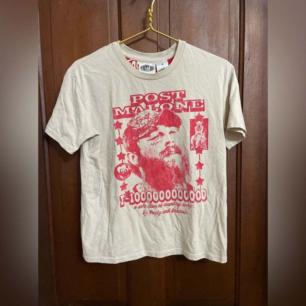 Post Malone Posty Co women's medium graphic top
